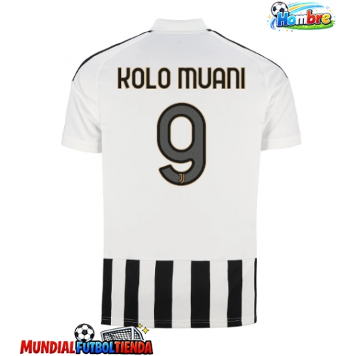 Camiseta Juventus Randal Kolo Muani #9 Primera Equipación Replica 2026-27 mangas cortas